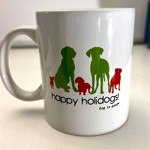 Dog is Good Happy Holidogs Coffee Mug - Picture 1 of 6